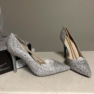 New Betsey Johnson Rhinestone Pumps size 10